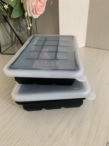 Pack silicone ice cube trays - 2,