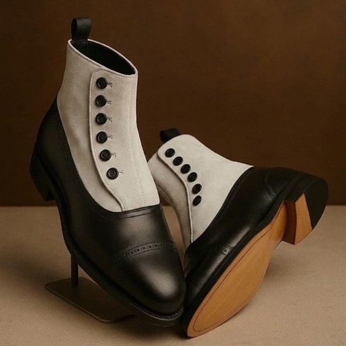 Victorian style black white - black,