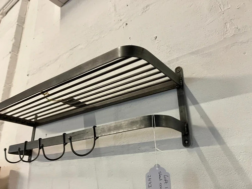 Loft 1850 brushed steel wall - 1850,