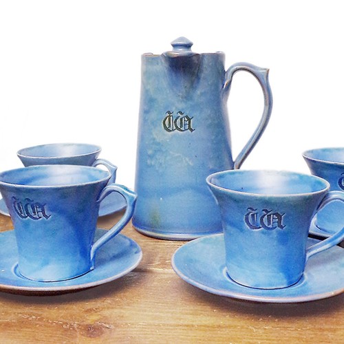 Rare antique pottery coffee - rare,