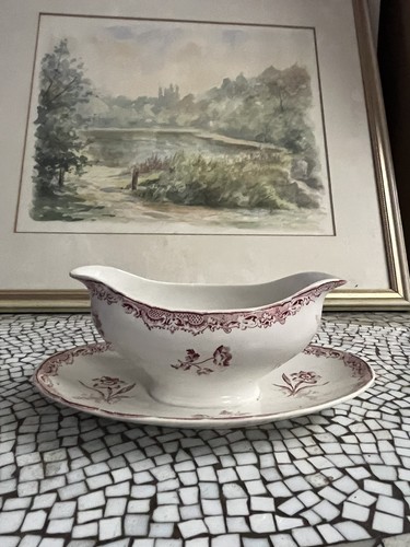Antique gravy boat - gravy,