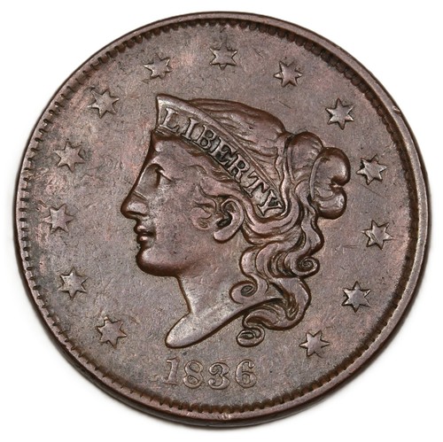 1836 coronet large - 1836,