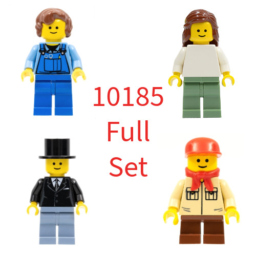 Lego 10185 minifigures full - 10185,