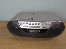 Sony CFD-S05 CD, Radio, Cassette Player Portable Boombox PAT Tested-Ex Condition