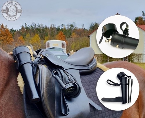 New black saddle - hip, flask