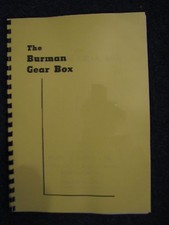 Burman gearboxes - information
