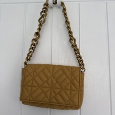 Zara Quilted Shoulder Bag With