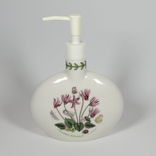 Portmeirion Botanic Garden Soap Dispenser Hand Dish Lotion Cyclamen Repandum