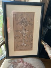 Original framed Drawing In Ink