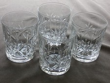 4  x Lovely  Cut Crystal