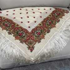 Pavlovo Posad Scarf Shawl Wool