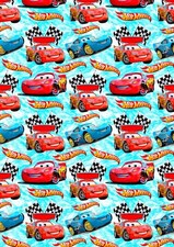DISNEY CARS Birthday Wrapping