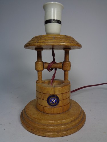 Unusual wooden wishing well - wishing,