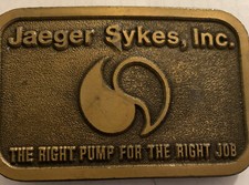 Solid Brass Belt Buckle “