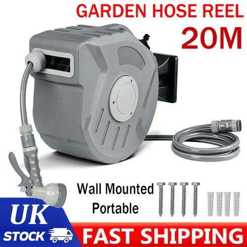 Garden patio hose reel 20m - hose,