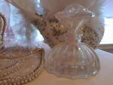 Vintage Flower Lid Art Deco Vanity Perfume Dispenser