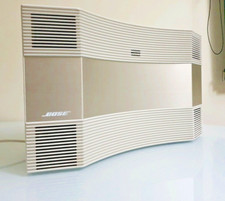 BOSE WAVE ACOUSTIC FM/AM/ RADIO/AUX/CD PLAYER CD3000 MINT CONDITION WHITE SILVER