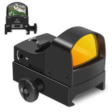 Tactical Mini 3MOA Red Dot Sight Reflex Sight Scope W/Picatinny Mount 20mm Rail