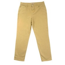 Tu Straight Leg Yellow Jeans