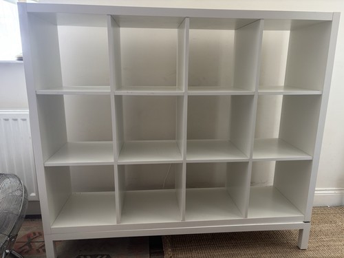 Ikea kallax white shelving - ikea,