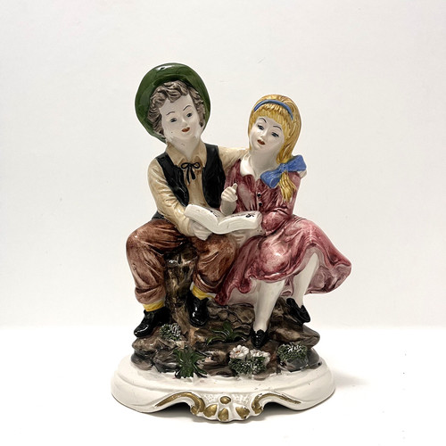 Vintage capodimonte figurine - capodimonte,