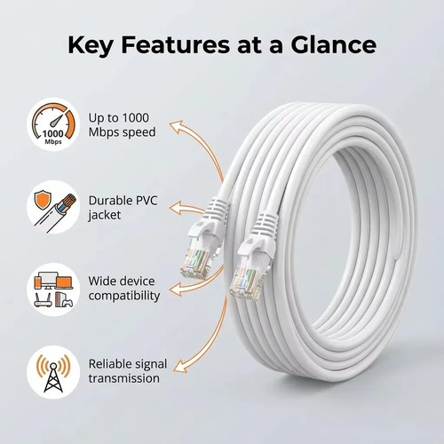 Ethernet cable cat6 - cat6, rj45