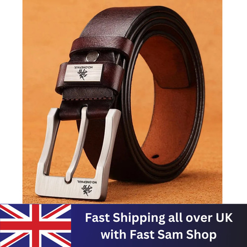 Mens genuine leather belts - genuine,