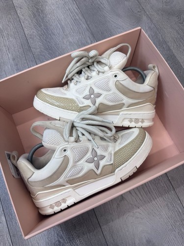 Louis vuitton skates beige - vuitton,
