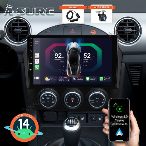 Dab carplay 64g for mazda - dab+, 2g+64g