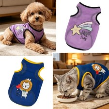 Summer Dog Clothes Mesh Cool