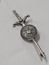 Vintage Silver Scottish Kilt