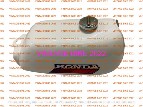 Honda atc white steel - atc,
