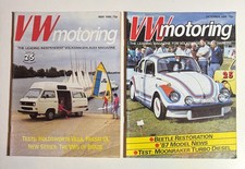 VW Motoring magazines May and October 1986 Audi 