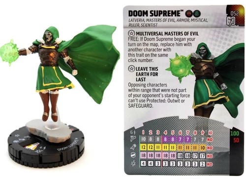 Heroclix doom supreme 052 - doom,