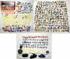 airfix and others mix mainly ww2 plastic toy soldiers poly tanks 1/72