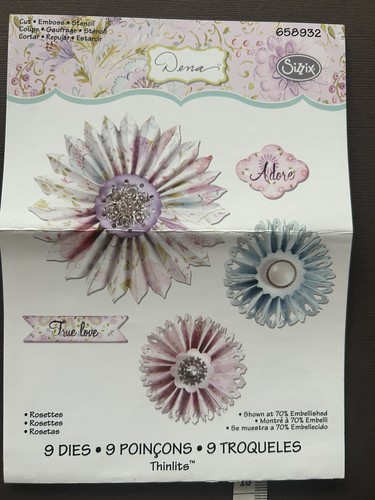 Sizzix thinlits dies 9 - thinlits,