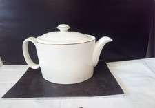 Royal Doulton bone china teapot gold rim [SF]