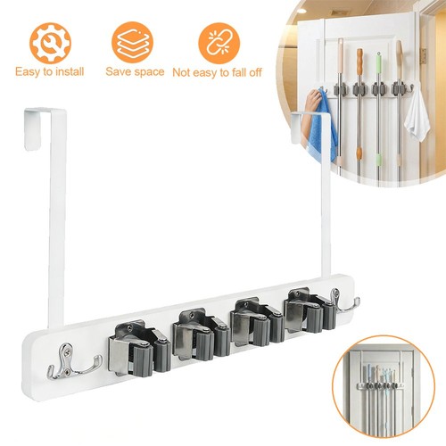 Broom holder door - broom, over