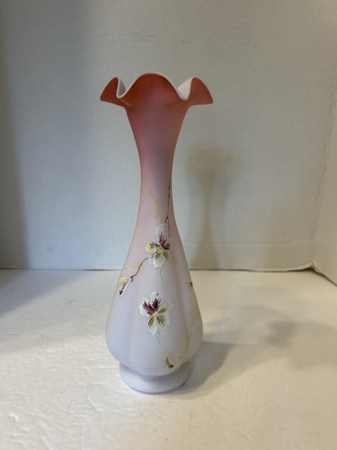 Victorian vase pink cased - pink,