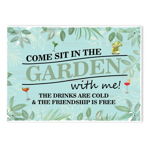 Garden signs and plaques - garden,