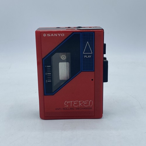 Sanyo stereo g11 red - sanyo,