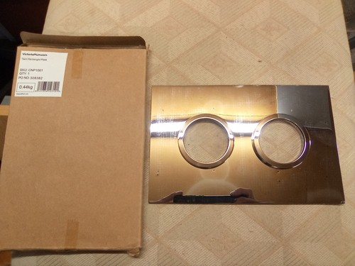 Twin rectangle plate victoria - plate,
