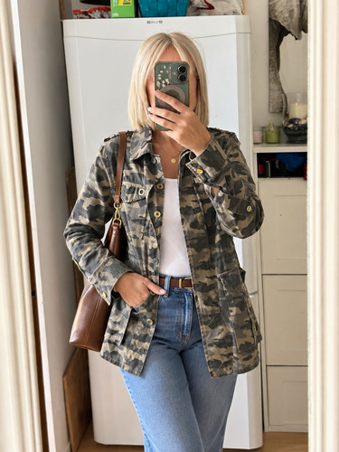 River island green camouflage - river,