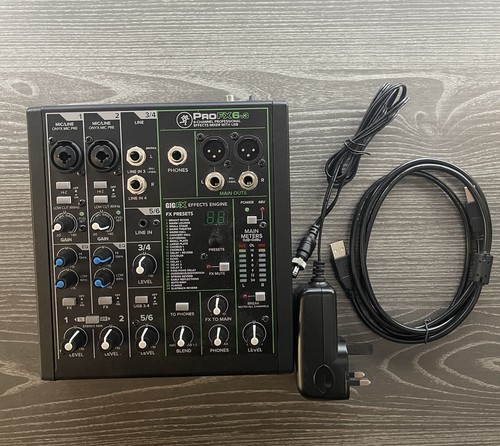 Mackie profx6v3 channel - profx6v3, 6-channel