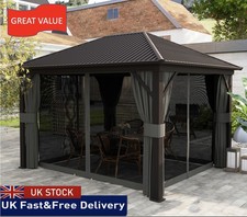 Metal Garden Hardtop Gazebo