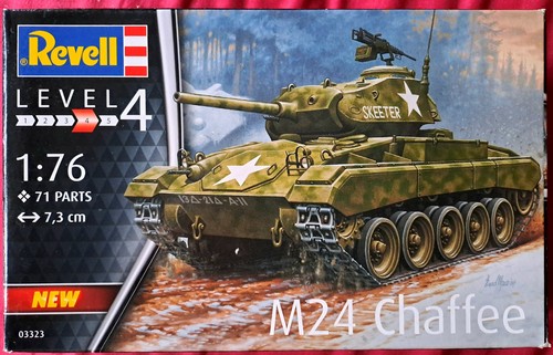 Revell m24 chaffee - revell,