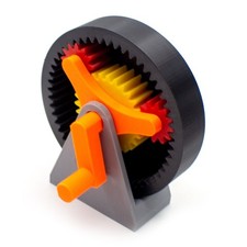 Assemblable Planetary Gear Model DIY Mechanical Gear Set 3D Printed PLA Sun Gear