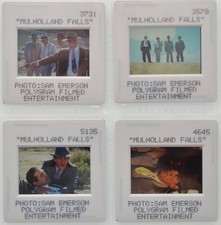 MULHOLLAND FALLS (1996) 4 Original Cinema 35mm Slides - Nick Nolte, Chris Penn