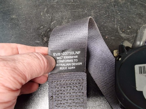 Mgf 2000 front seat belt - mgf,