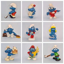 Vintage Smurf Figures - Peyo -